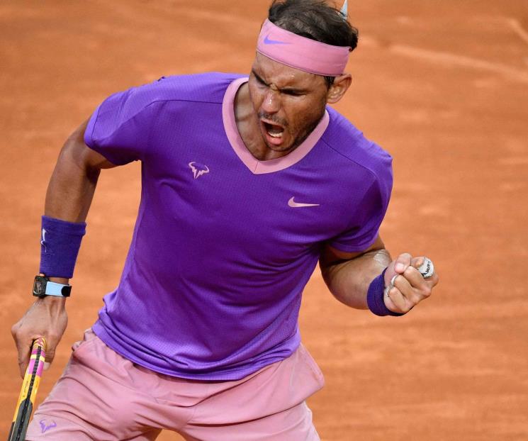Vence Nadal a Djokovic y se corona en Roma