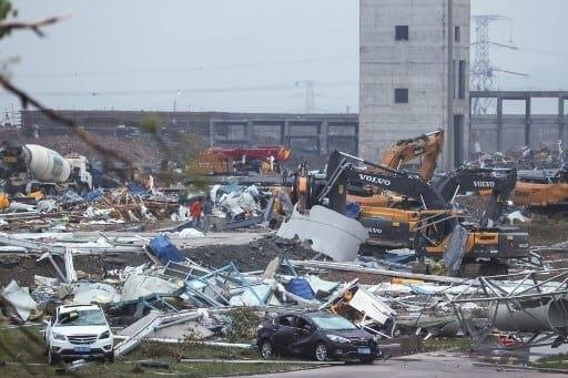 Dejan tornados al menos doce muertos en China