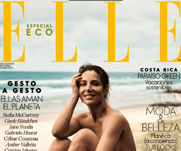 Elsa Pataky aparece topless en la portada de revista