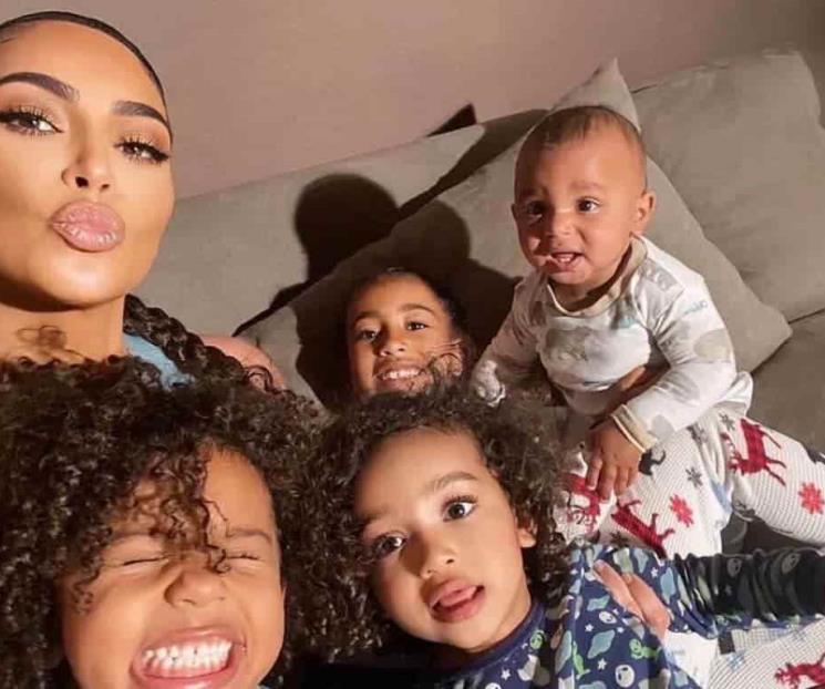 Kim Kardashian y sus cuatro hijos contrajeron coronavirus