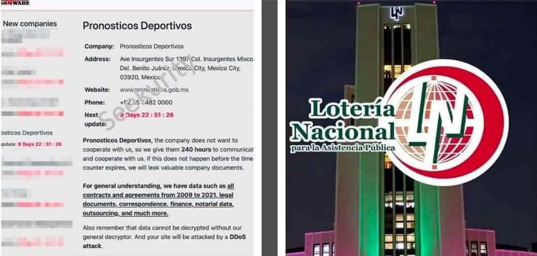 Hackers piden rescate por información de Lotería Nacional