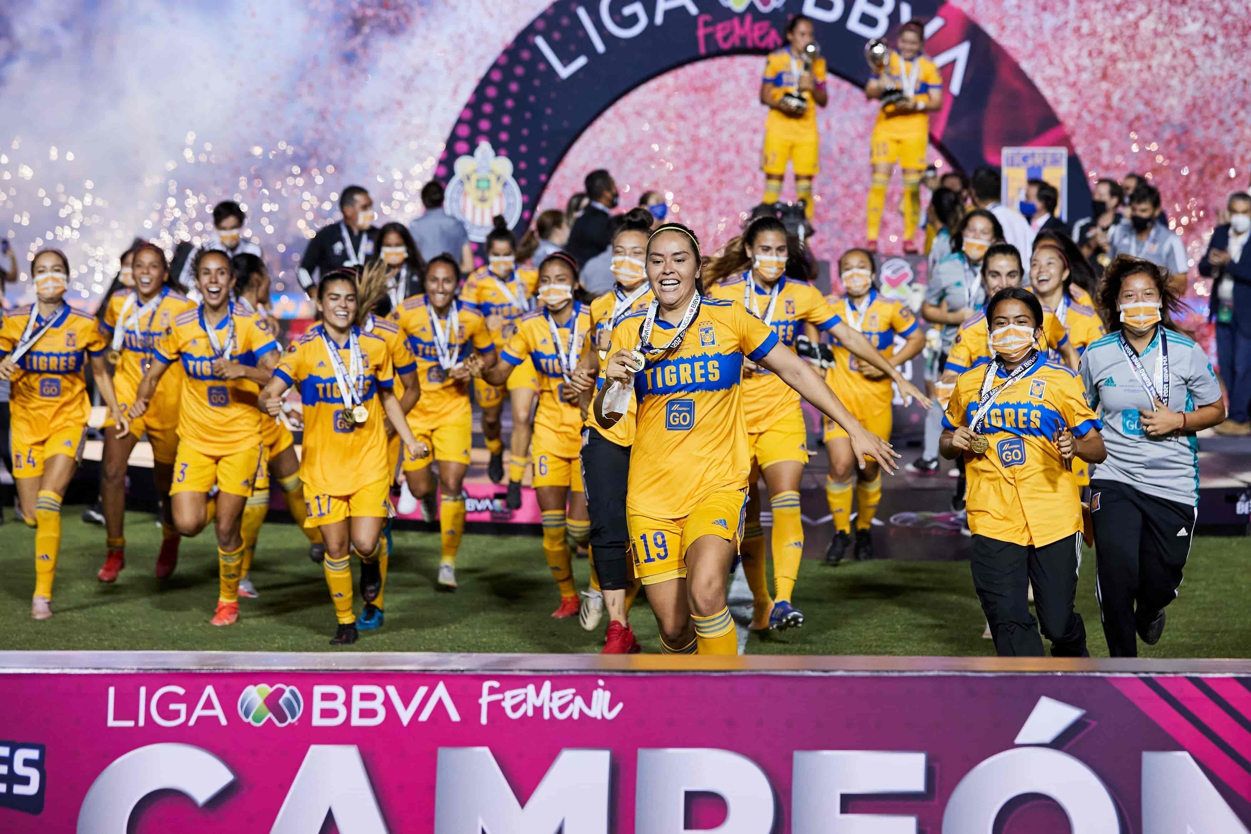 Bicampeonas de Liga MX Femenil