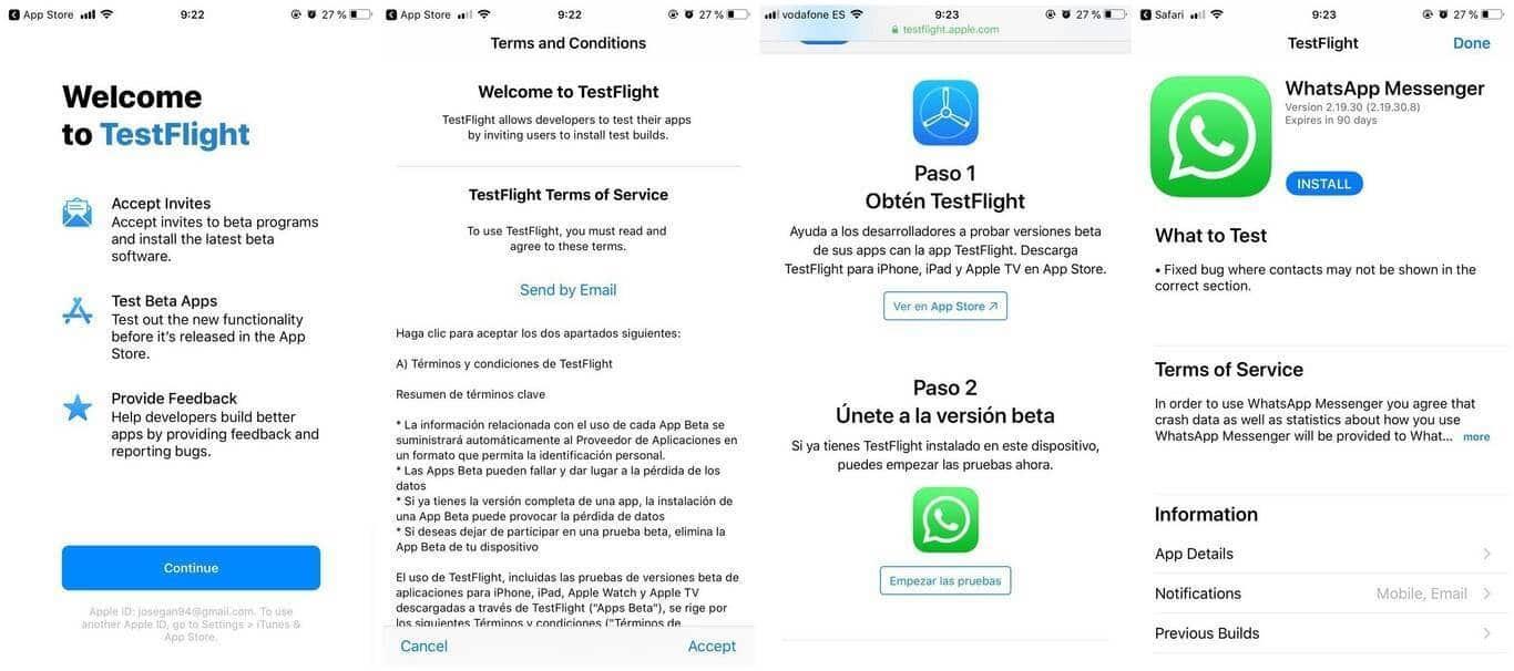 Beta de WhatsApp para iPhone vuelve a aceptar usuarios