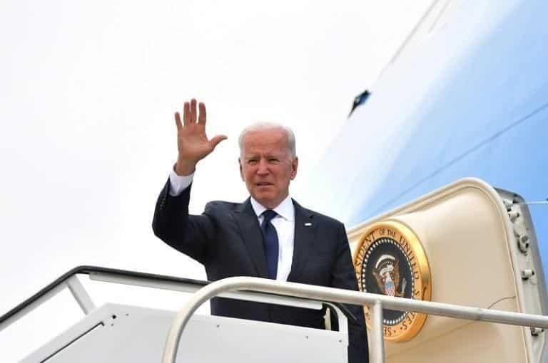Biden llega a Europa para atender cumbre del G7