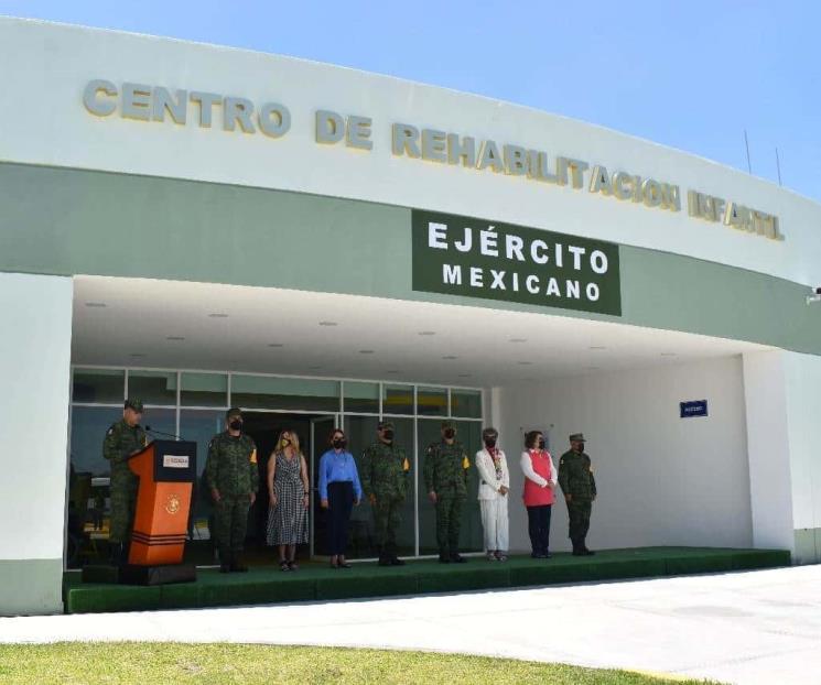 Inaugura Sedena Centro de Rehabilitación Infantil