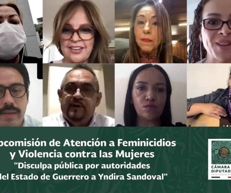 Ofrecen disculpa pública a la activista Yndira Sandoval