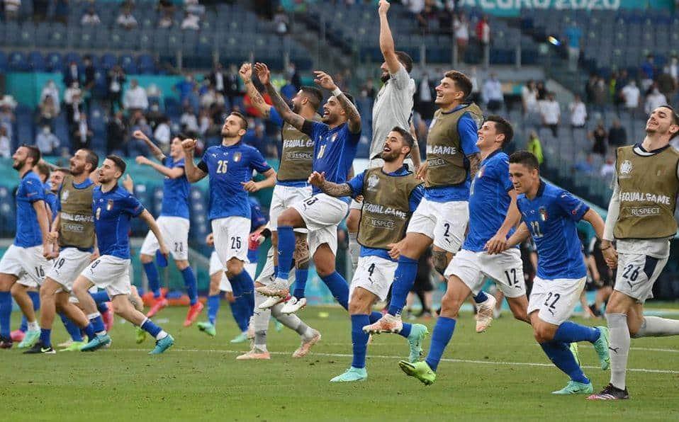 Avanza Italia como invicta a siguiente ronda de Eurocopa