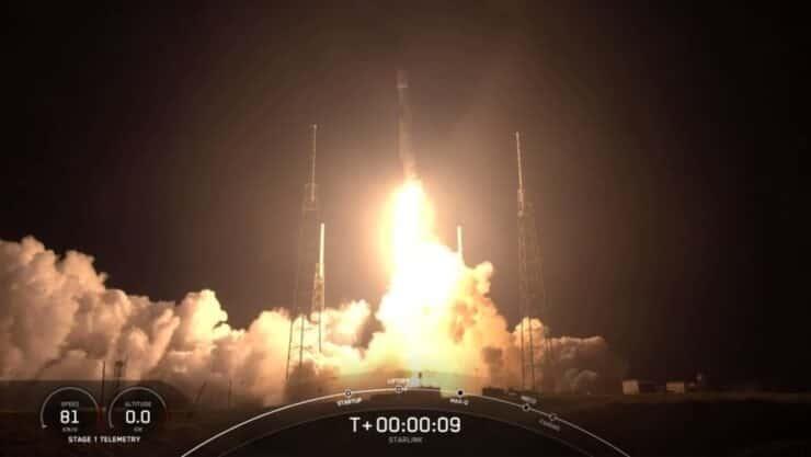 SpaceX lanza un nuevo cohete con 60 satélites de Internet