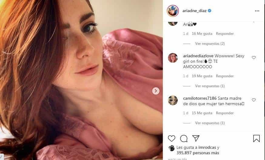 Ariadne Díaz deja impactados a sus seguidores en Instagram