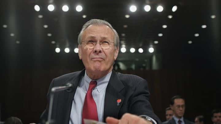 Fallece  Donald Rumsfeld, exsecretario de Defensa de EU
