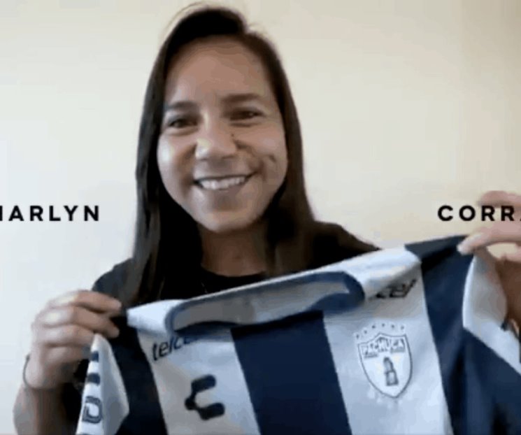 Charlyn Corral, nueva futbolista del Pachuca Femenil