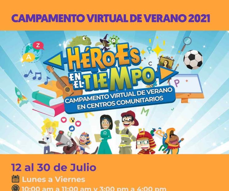 Invita NL a campamento de verano virtual