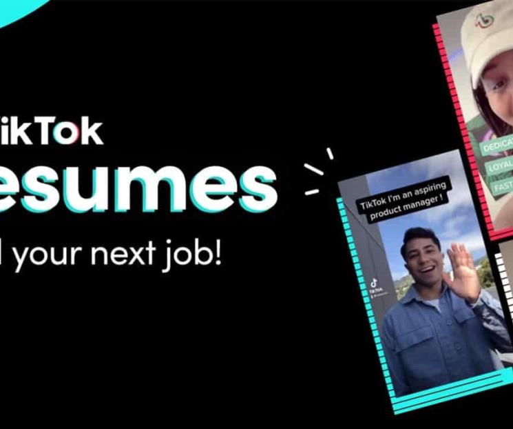 TikTok Resumes nos ayudará a encontrar trabajo