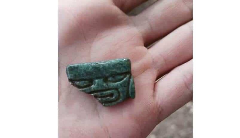 AMLO difunde hallazgo de pieza arqueológica en Tabasco