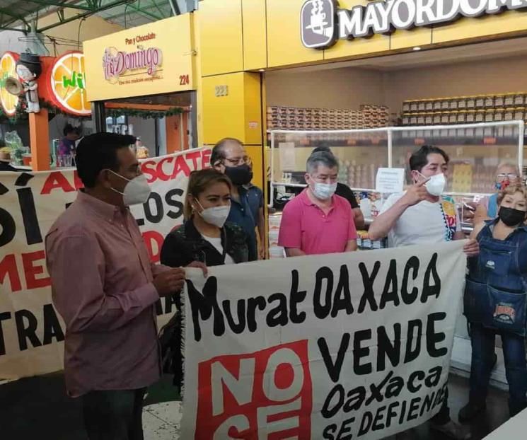 Piden frenar obras de Centro Gastronómico en Oaxaca