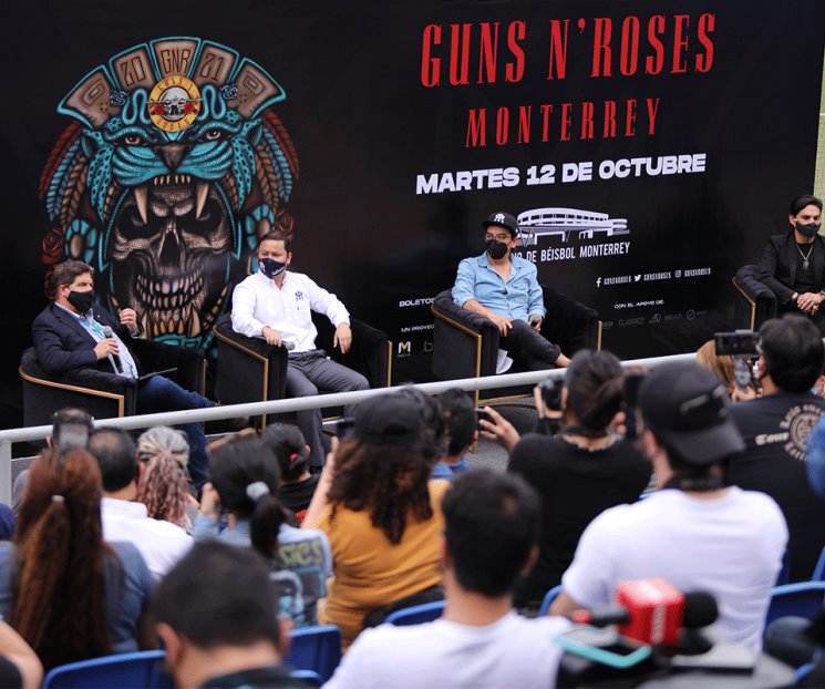 Inicia venta de boletos de Guns N’ Roses en Monterrey