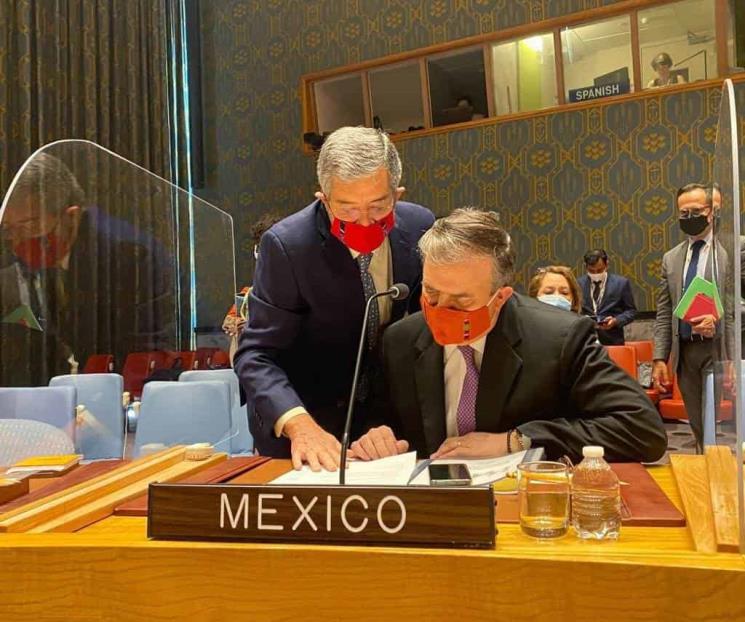 Apoyo de México en promoción del espacio humanitario