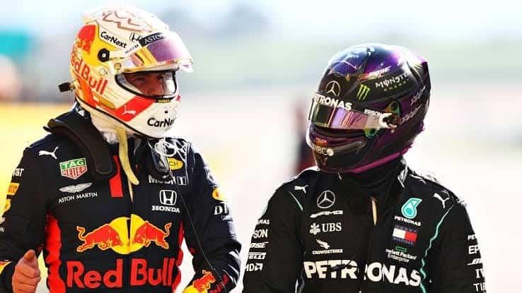 Diálogo...o más choques entre Hamilton y Verstappen