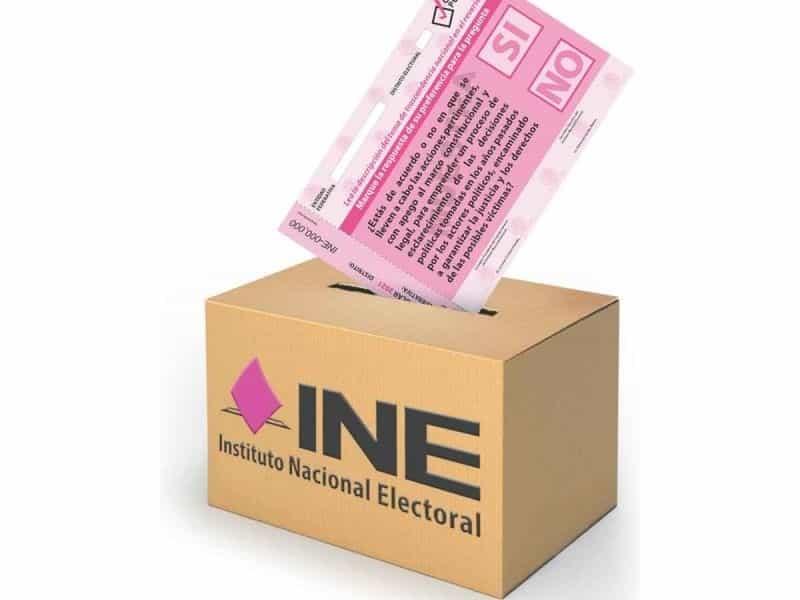Inicia INE NL reparto de paquetes para Consulta Popular 2021
