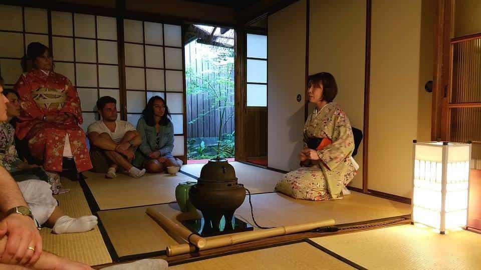 Sad?, la ceremonia del té en Japón