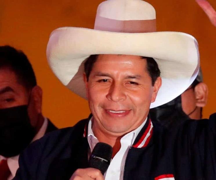 Afirma Pedro Castillo será un presidente para todos