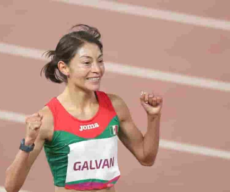 Eliminada, pero Galván logra récord nacional