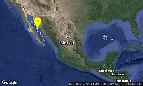 Se registra sismo de magnitud 5.5 en Sonora
