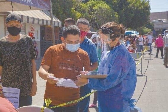 Arranca programa de vacunación para migrantes de Tijuana