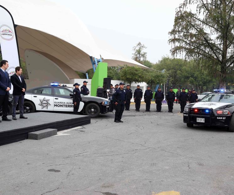 Ascienden en Monterrey a 34 elementos policiacos