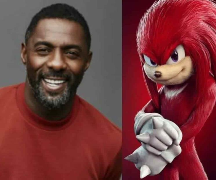 Idris Elba entra al mundo de Sonic: será la voz de Knuckles