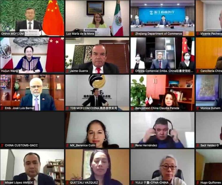 México y China dialogan sobre protocolos sanitarios