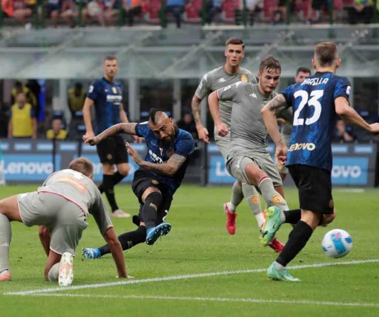 Gana Inter al Genoa; Johan Vásquez aún sin debutar
