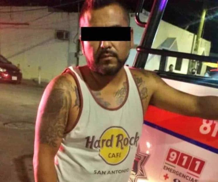 Detienen a hombre abordo de auto robado en Escobedo