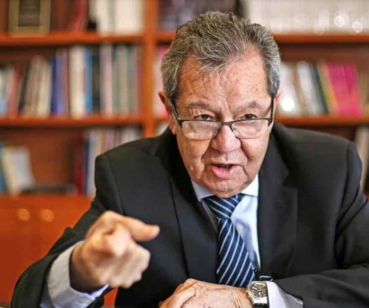Advierte Muñoz Ledo sobre megapresidencialismo