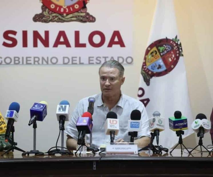 Quirino Ordaz entrega su Quinto Informe de Gobierno