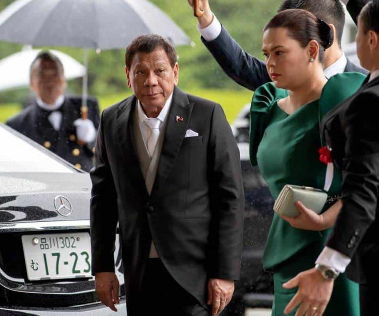 Postulan a Duterte para vicepresidencia