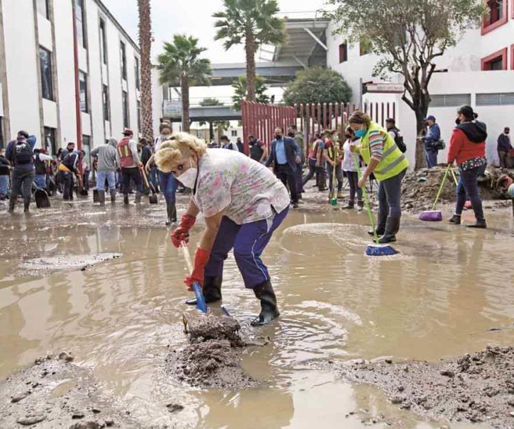 Tormenta en Ecatepec, la más fuerte en un lustro