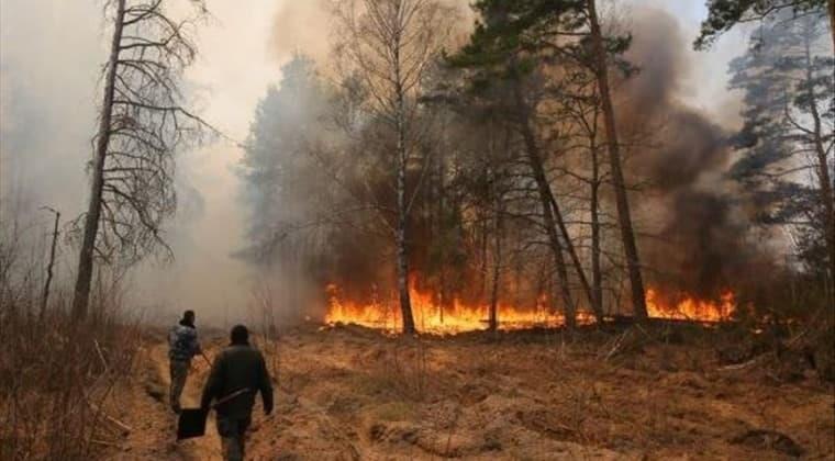 Cientos de evacuados por incendio en España