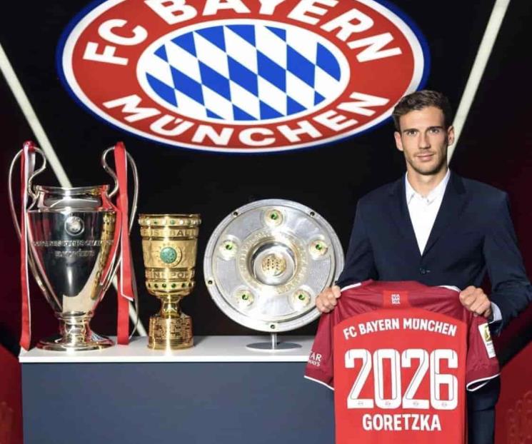 Renueva Goretzka con el Bayern por 5 años