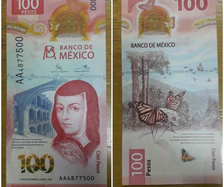 Banxico recibe premio por billete de 100 pesos