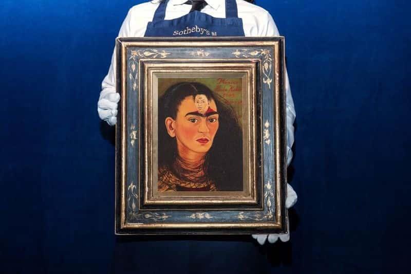 Va “Diego y yo” de Kahlo a subasta y por récord