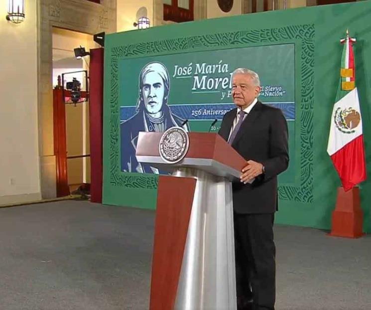 AMLO conmemorará el natalicio de José María Morelos y Pavón