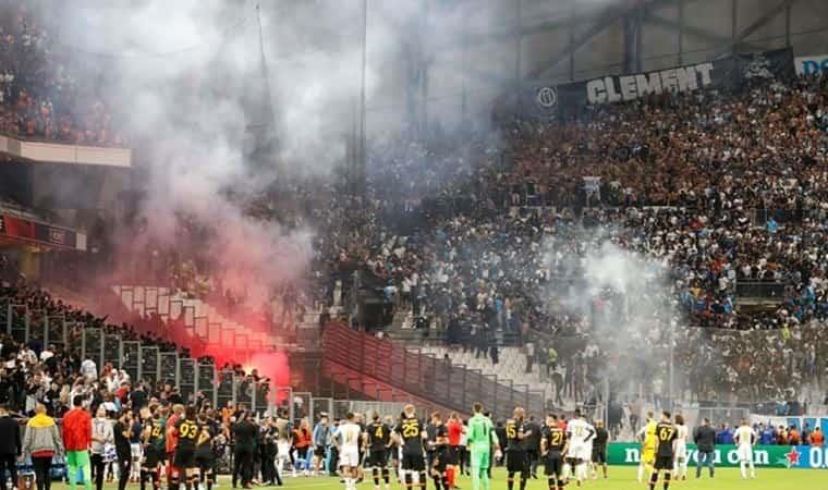 Detienen por violencia el Marsella vs Galatasaray