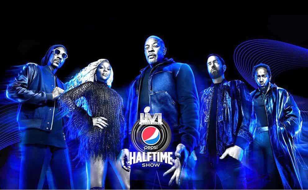 Van Dre, Snoop, Eminem, Blige y Lamar al Super Bowl