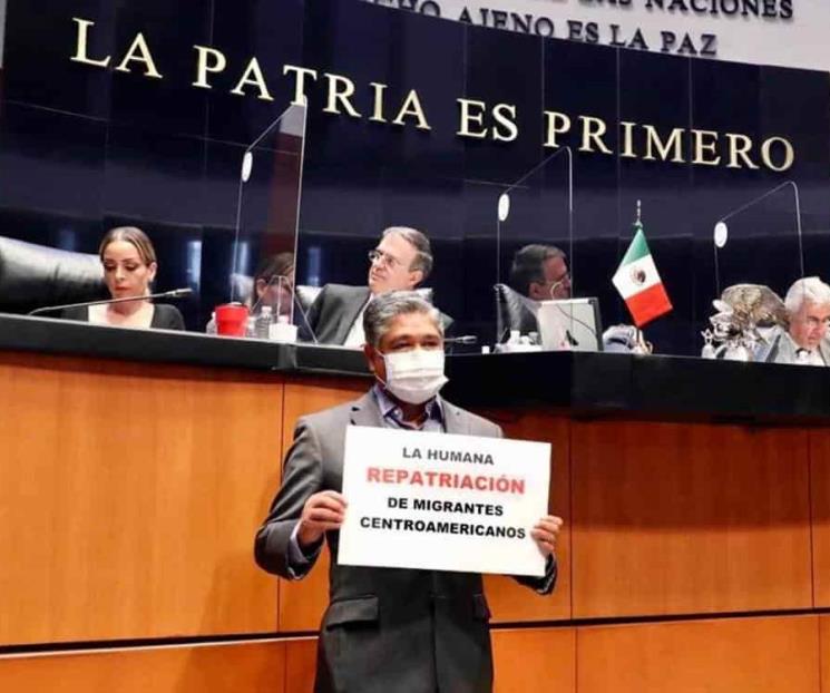 Acusan de xenófobo al senador Víctor Fuentes