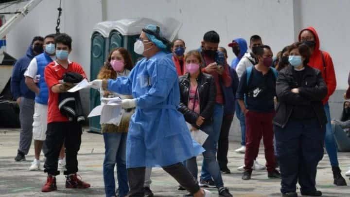 México registra 614 muertes y 7 mil 369 contagios por Covid