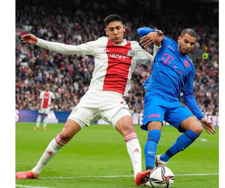 Pierden Edson Álvarez y Ajax invicto en Eredivisie