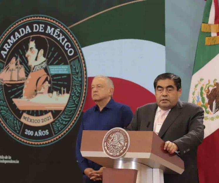 En Puebla no vamos a fallar, dice Barbosa a AMLO