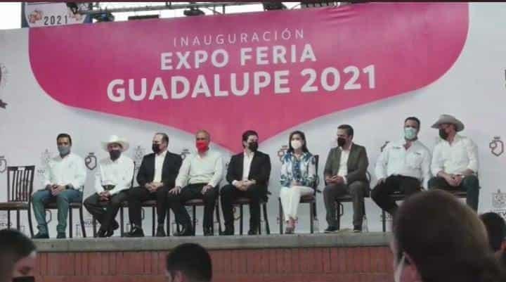 Inauguran autoridades la Expo Feria Guadalupe 2021