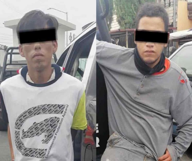 Detienen a 2 asaltantes en Colonia Las Sabinitas